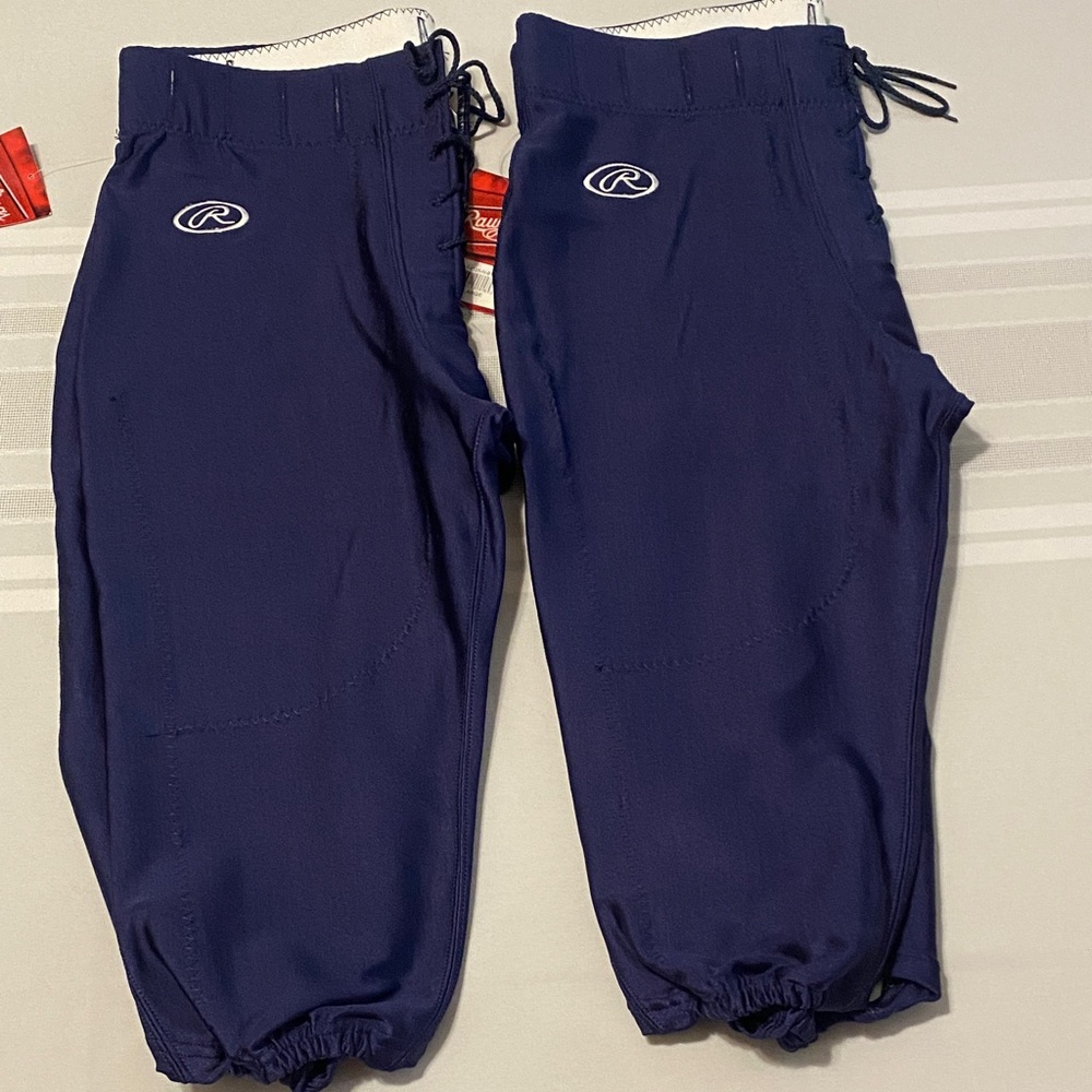 Rawlings Adult Navy Blue Football Pants - Picture 9 of 9